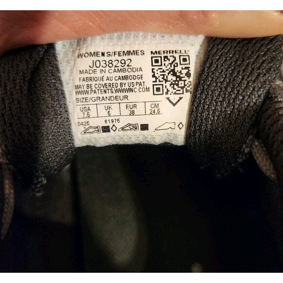 Merrell Womens Speed Strike 2 Purple Hiking Shoes Size 7.5 - Picture 7 of 7